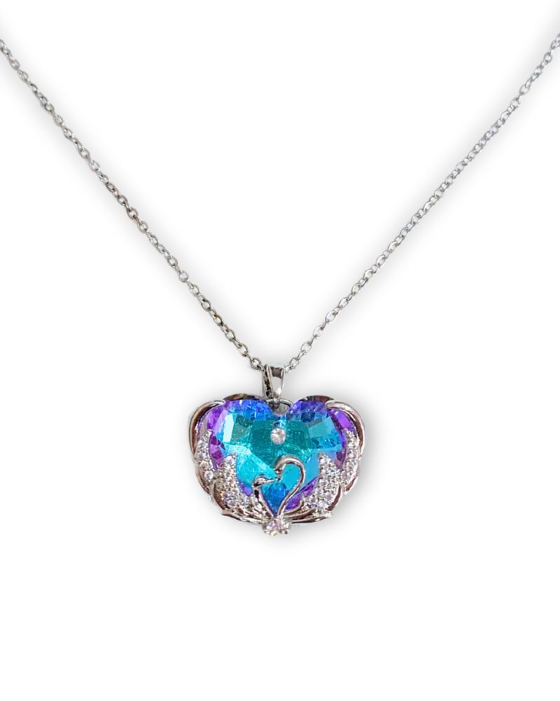 Gözbebeğim Kızıma - Okyanus Kalbi Kolye