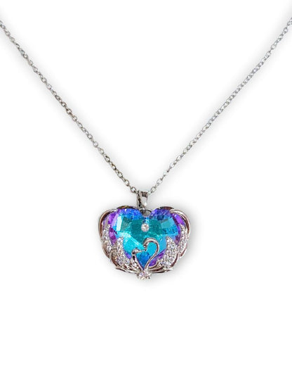 Gözbebeğim Kızıma - Okyanus Kalbi Kolye