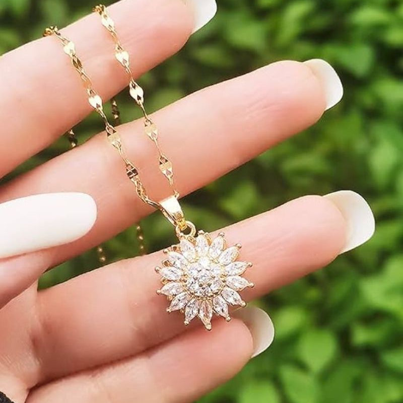 Güzel Kızıma Güneş Kolye